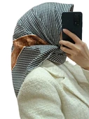 LEVİDOR İ-3804 TWİLL İPEK EŞARP thumbnail 10