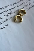 MİNİ TOMBUL 14K ALTIN KAPLAMA KÜPE thumbnail 2