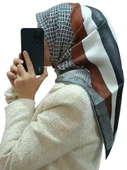 LEVİDOR İ-3815 TWİLL İPEK EŞARP thumbnail 10