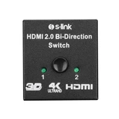 S-Link SL-LU613 . 2 Port HDMI Çift Yönlü Switch ve Splitter thumbnail 3