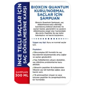 Bioxcin Quantum Kuru ve Normal saçlar için Şampuan 300 ml thumbnail 3