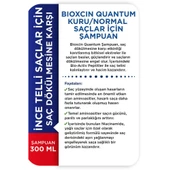 Bioxcin Quantum Kuru ve Normal saçlar için Şampuan 300 ml thumbnail 4