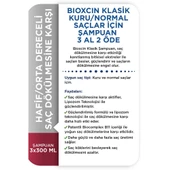 Bioxcin Genesis Şampuan 3 Al 2 Öde / Kuru-Normal Saçlar İçin 300 ml thumbnail 3