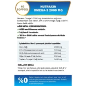 Nutraxin Vitals Omega-3 Balık Yağı 60 Tablet thumbnail 2