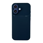 iPhone 16 Plus Kılıf Focus Carbon Silikon Kapak thumbnail 2