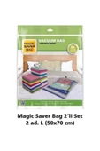 Magic Saver Bag Vakumlu Hurç 2li Set Large 50x70 thumbnail 3