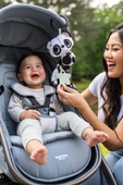 Tiny Love Peluş Panda Puset Oyuncuğu Black White thumbnail 4