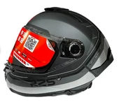 Mt Thunder 4 SV R25 C2 Şeffaf Vizör Kask Mat Gri thumbnail 1