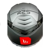 Mt Thunder 4 SV R25 C2 Şeffaf Vizör Kask Mat Gri thumbnail 3