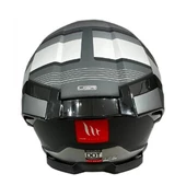 Mt Thunder 4 SV R25 C2 Şeffaf Vizör Kask Mat Gri thumbnail 4