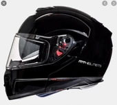 Mt Atom Sv Solıd Gloss Black Kask thumbnail 1