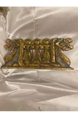 Duvar Panosu Ejderhalı Ahşap Gold thumbnail 1