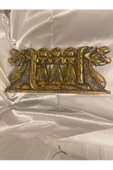 Duvar Panosu Ejderhalı Ahşap Gold thumbnail 5