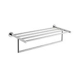 VitrA Base 200 A44108 Havlu Rafı, Krom thumbnail 1