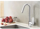 VitrA X-Line A42115 Eviye Bataryası, Krom thumbnail 3