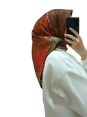 LEVİDOR İ-3831 TWİLL İPEK EŞARP thumbnail 8