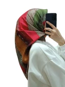 LEVİDOR İ- 3830 TWİLL İPEK EŞARP thumbnail 8