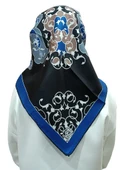 LEVİDOR İ-0871 TWİLL İPEK EŞARP thumbnail 9