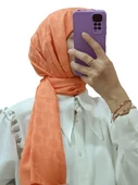 JAKARLI DÖRTGEN TAŞ DESENLİ ŞAL 1030 thumbnail 7