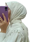 JAKARLI DÖRTGEN TAŞ DESENLİ ŞAL 1030 thumbnail 3