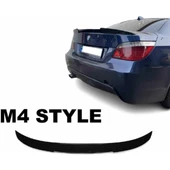 Bmw E60 Boyalı (Pianoblack) M4 Spoiler 2003-2009 Arası thumbnail 2