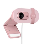 LOGITECH BRIO 100 960-001623 Webcam Pembe Full HD thumbnail 2