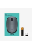 logitech M170 Usb Alıcılı Kablosuz Kompakt Mouse - Gri thumbnail 8