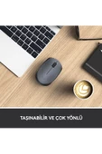 logitech M170 Usb Alıcılı Kablosuz Kompakt Mouse - Gri thumbnail 3