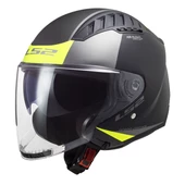 LS2 COPTER 2 URBANE MAT SİYAH-NEON SARI KASK thumbnail 12