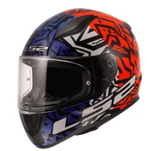 LS2 RAPID 2 MEMPHIS KIRMIZI-MAVİ KASK thumbnail 12