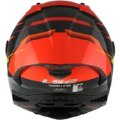 LS2 THUNDER KARBON GP AERO FIRE KIRMIZI-SİYAH KASK thumbnail 10