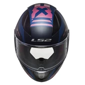 LS2 RAPID 2 XTREET MAT MAVİ-MOR KASK thumbnail 3
