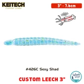 Keitech Custom Leech 7.6cm (3") #426C Sexy Shad thumbnail 1