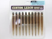 Keitech Custom Leech 7.6cm (3") #434C Blue Flash Cinnamon thumbnail 2