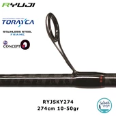 Ryuji Sky Force 2.74mt 10-50gr (2P) Spin Kamış thumbnail 3