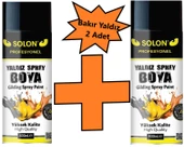 2 Adet Bakır Yaldız Sprey Boya 400 Ml thumbnail 1
