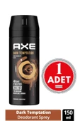 Axe Dark Temptation 150 ml Erkek Deodorant thumbnail 1