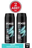 Axe Apollo 150 ml 2 Adet Erkek Deodorant thumbnail 1