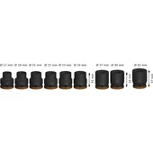 Bosch PRO Impact Lokma Ucu Seti 3/4" 9 lu thumbnail 3
