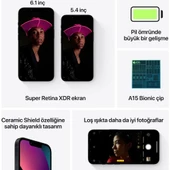 Apple iPhone 13 256 GB Siyah thumbnail 7