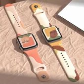 Apple Watch 7 41mm KRD-62 Silikon Kordon thumbnail 8