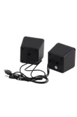 Kablolu Aux Usb Mini Multimedia Hoparlör 1+1 thumbnail 2