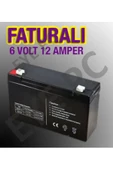 6v 12ah Kuru Tip Akü 6 VOLT 12 AMPER thumbnail 3