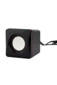 Kablolu Aux Usb Mini Multimedia Hoparlör 1+1 thumbnail 4