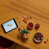 LEGO Botanicals 10370 Ponsetya (608 Parça) thumbnail 10