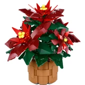 LEGO Botanicals 10370 Ponsetya (608 Parça) thumbnail 2