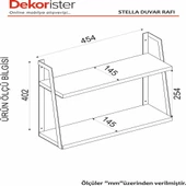 Stella Duvar Rafı Ceviz thumbnail 6