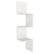 Dekorister Corner Duvar Rafı Beyaz thumbnail 4