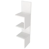 Dekorister Corner Duvar Rafı Beyaz thumbnail 6