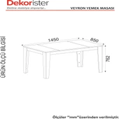Veyron Yemek Masası Rebab-Mermer thumbnail 6